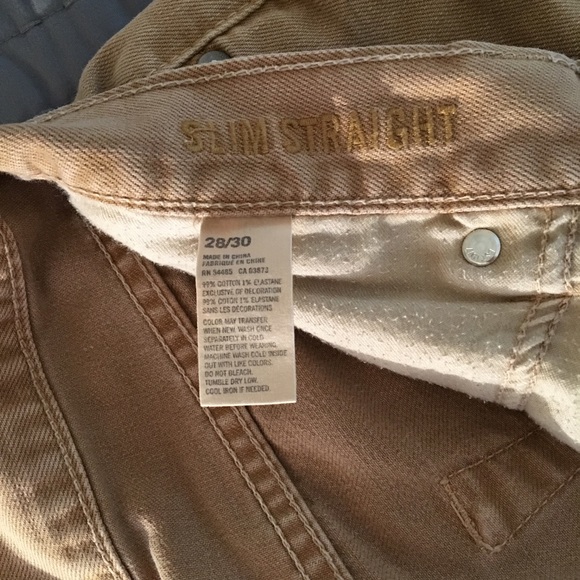 Men’s Camel Jeans - Picture 3 of 5